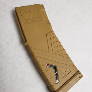 Heckler and Koch 30-Round Magazine, Gen 3, Window, RAL-8000, TAN