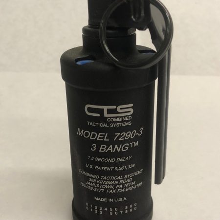 CTS Tactical 3 Bang Flash-Bang Diversionary Device, Aluminum Body - Model 7290-3