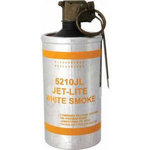 CTS--NL5210JL    "NO LOCTITE" Smoke Jet-Lite Canister Grenade, Pyro