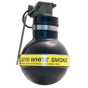 CTS--9210    Smoke Jet-Lite Rubber Ball Grenade, Pyro