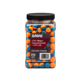 SABRE 1.0% MC + 4.0% Pava 0.68 Caliber Projectile