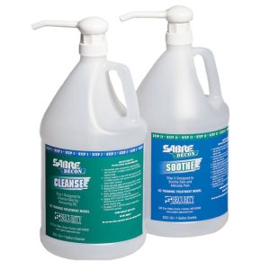 SABRE Cleanse & Soothe 1 Gallon Each