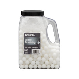 SABRE Glass Breaking 0.68 Caliber Projectiles