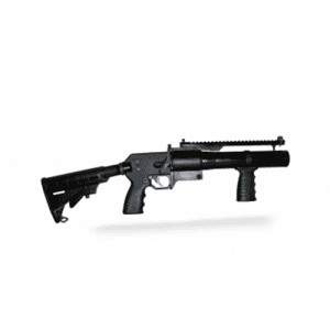 L140-3 40mm SINGLE SHOT LAUNCHER, Collapsible Stock – Fixed Front Grip